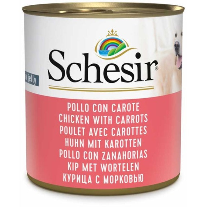Schesir Dog Wet Food-Chicken With Carrots[Weight – 285g]