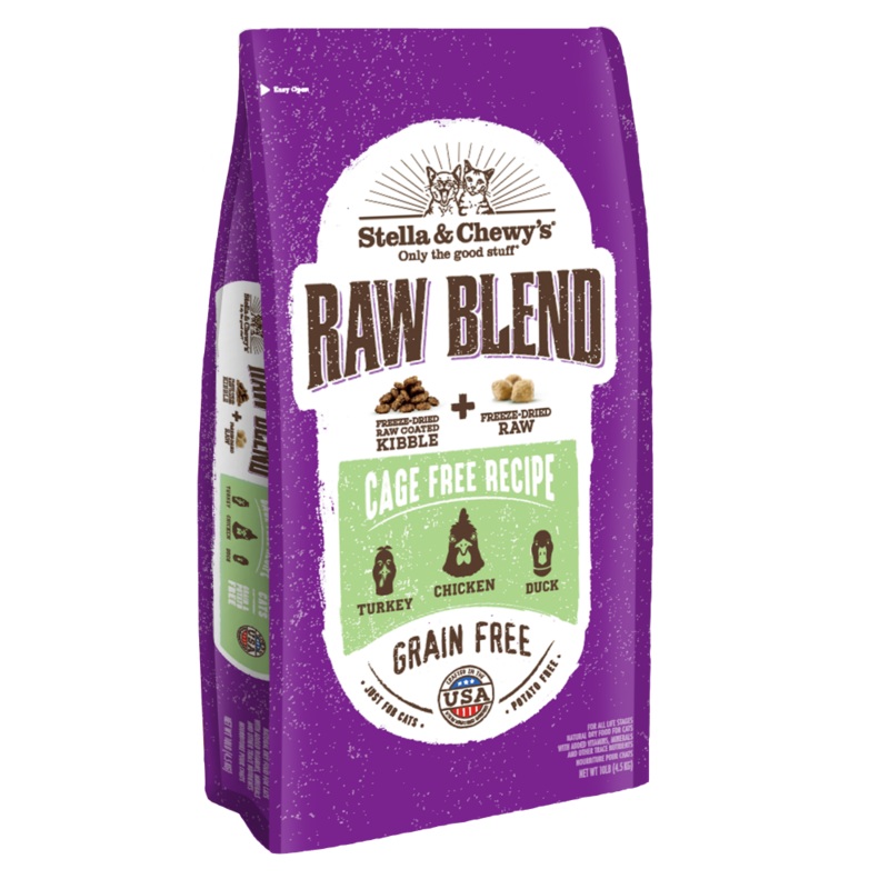 Stella & Chewy’s Raw Blend Kibble Cage Free Poultry Recipe Dry Cat Food