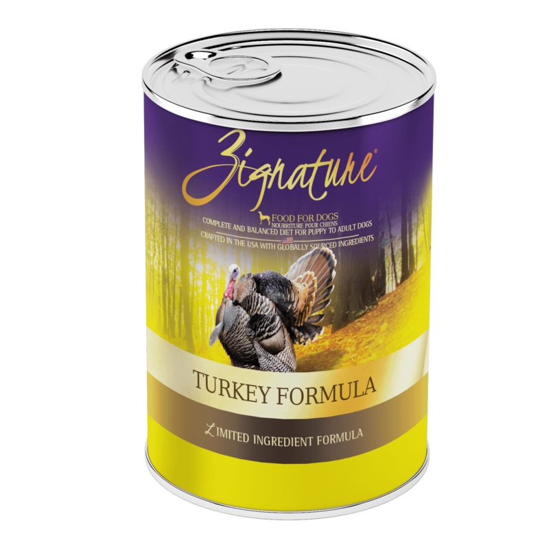 Zignature Turkey Formula For Dog Canned Food, 13oz 13oz