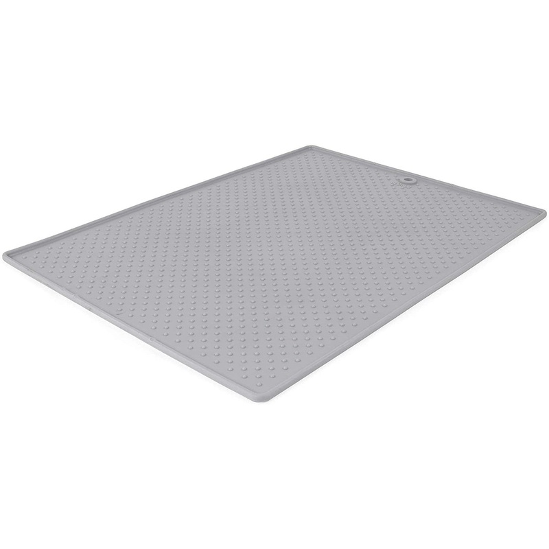 Dexas Grippmat Light Gray 24×17