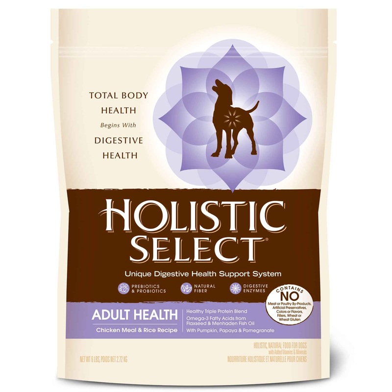 Holistic Select Adult Chicken Dry Dog Food 30-lb