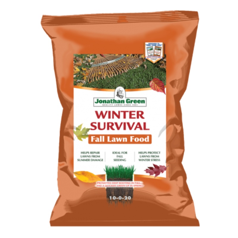 Jonathan Green Winter Survival Fall Lawn Food 45 LB – 15000 SQ FT