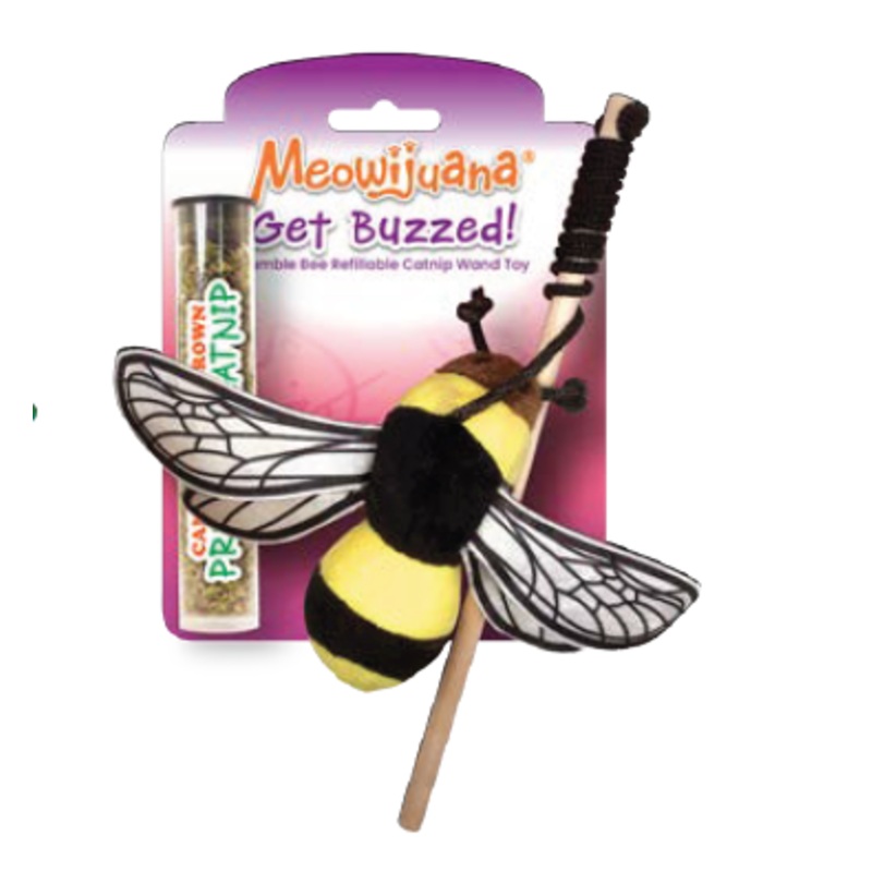 Meowijuana Get Buzzed Refillable Bee