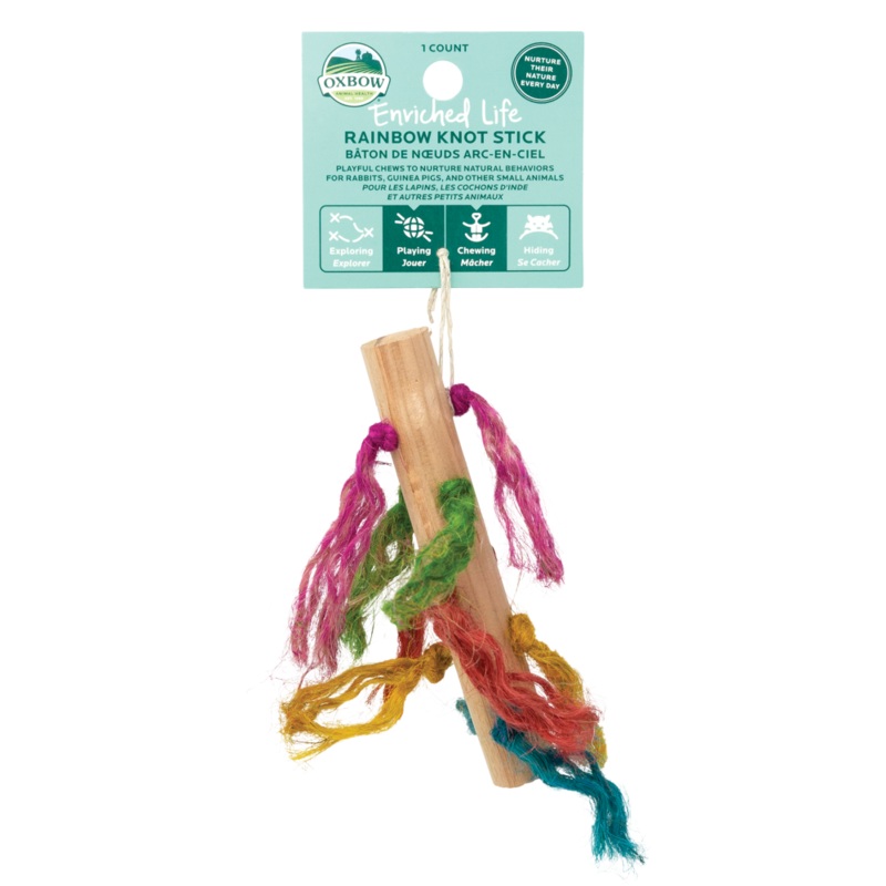 OXBOW ENRICHED LIFE  RAINBOW KNOT STICK