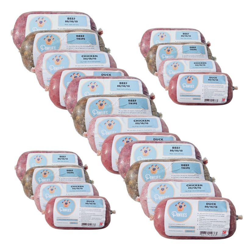 Pawkies Mixed Box 20 x 454g