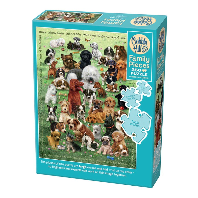 Puppy Love (Family) | Family Pieces 350 Puzzle