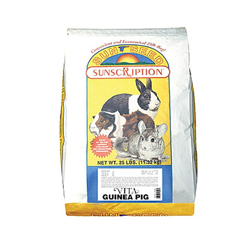 Sunseed Vita Sunscription Guinea Pig Food 25 lb