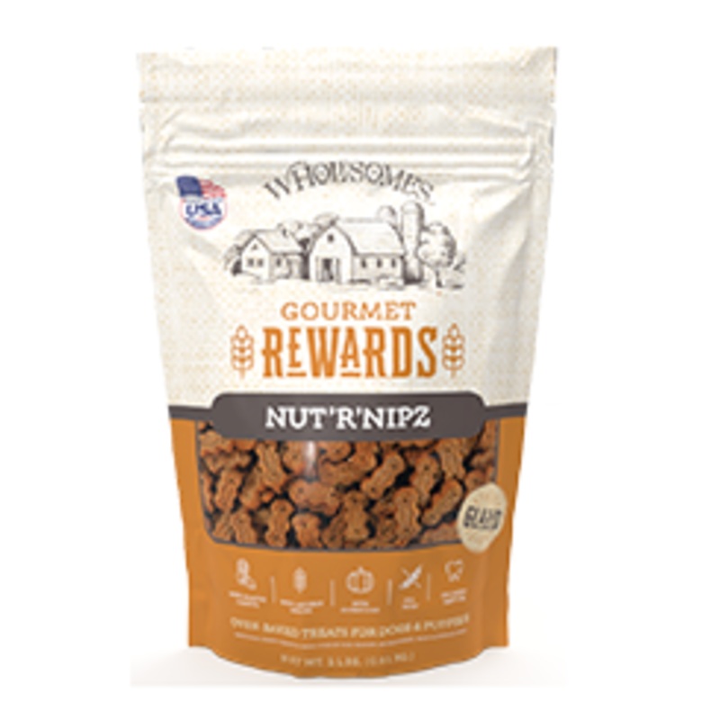 Wholesomes Gourmet Rewards NutRNipz 3 lbs