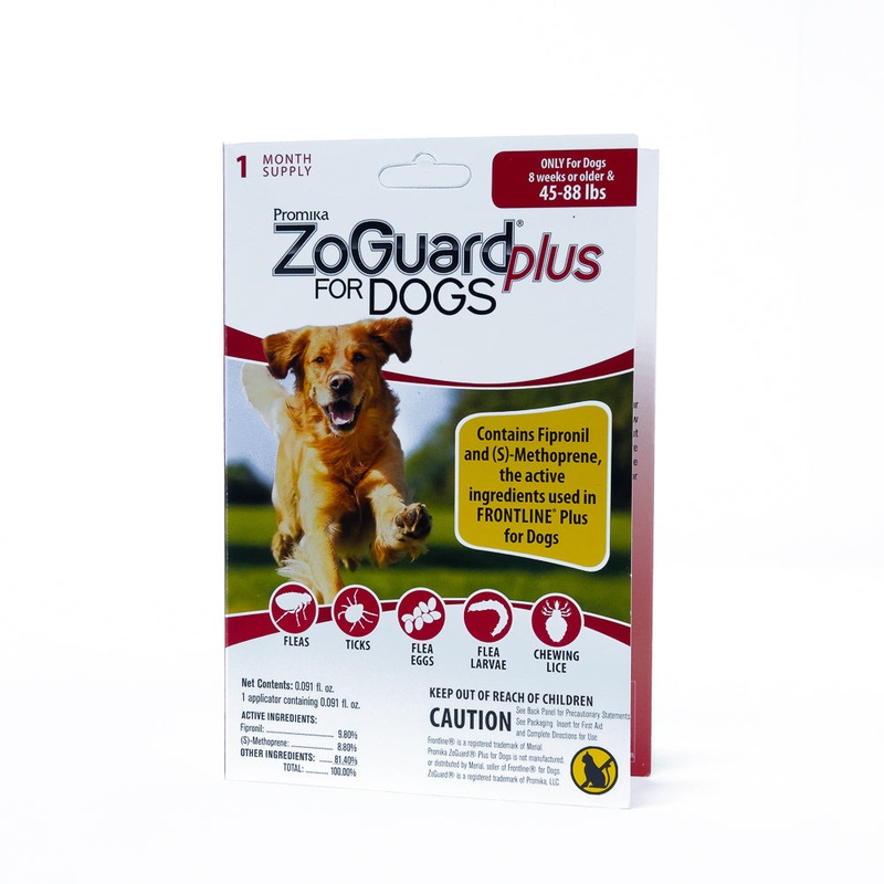 ZoGuard Plus for Dogs 45-88lb 1 Pack 1 pack