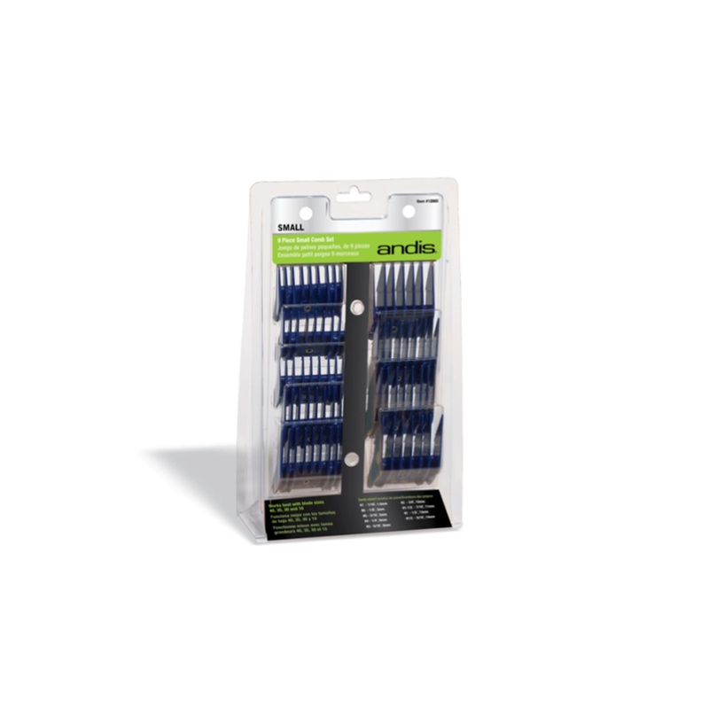 ANDIS COMB SET 9 PIECES