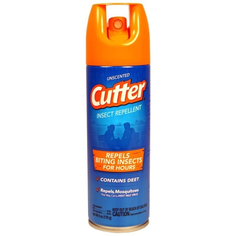 Cutter Unscented Insect Repellent Aerosol 6 oz