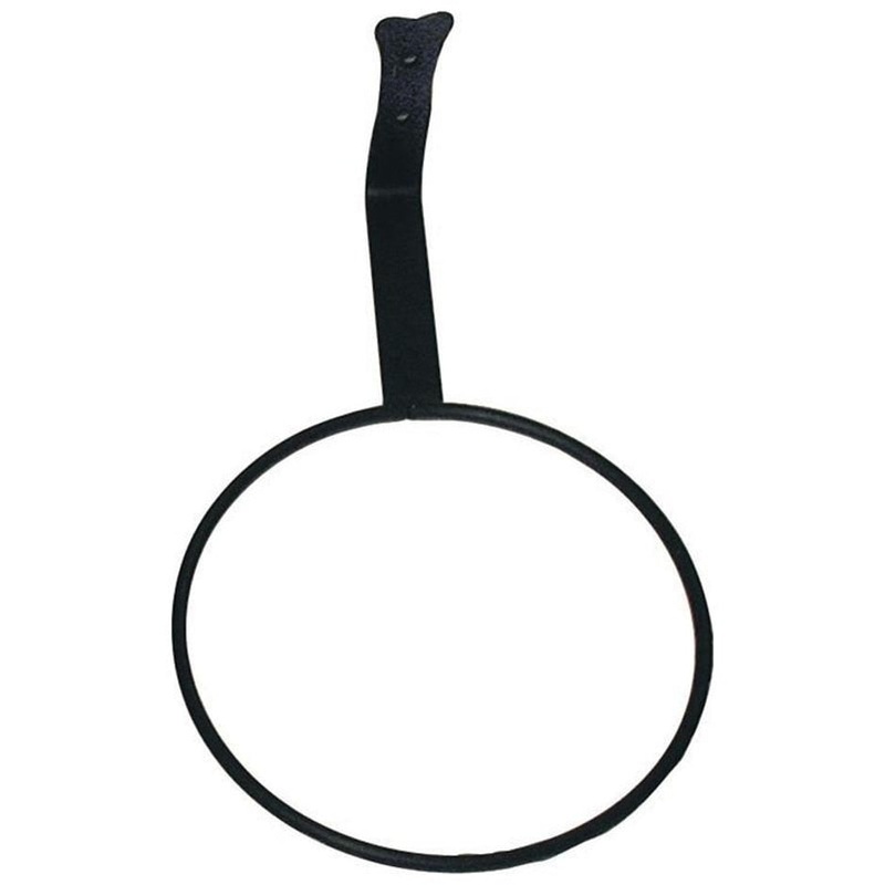 POT RING 8 INCH BLACK