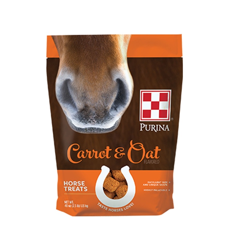 Purina Horse Treats Carrot and Oat-Flavored