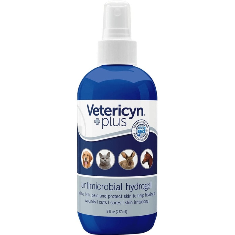 VETERICYN PLUS ANTIMICROBIAL HYDROGEL 8 OZ