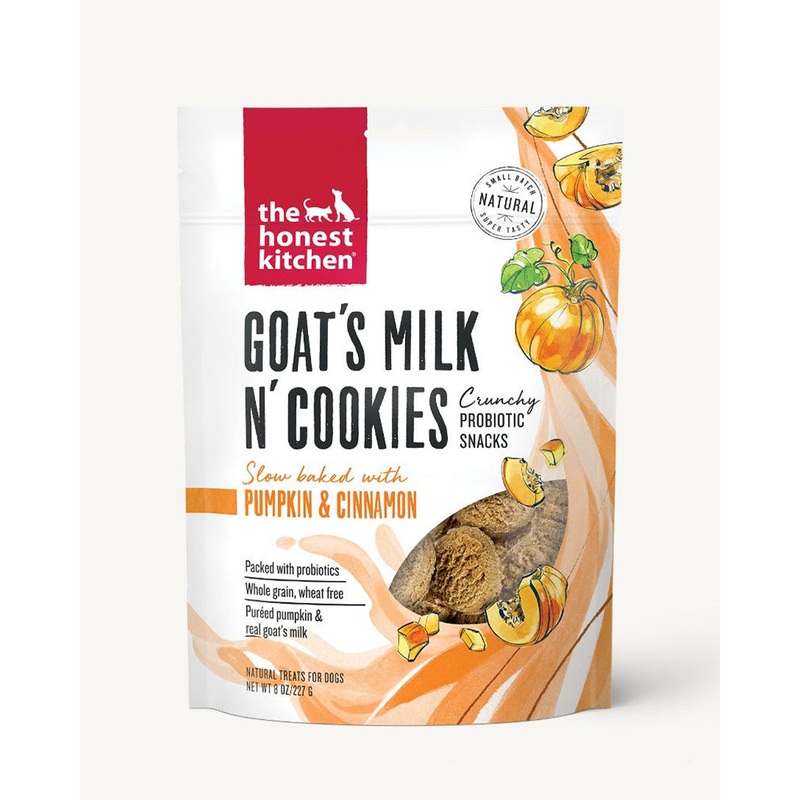 The Honest Kitchen Goat’s Milk N’ Cookies – Pumpkin & Cinnamon 8oz