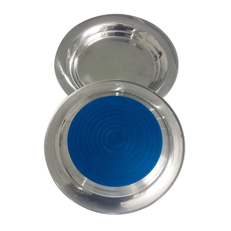 ThoozyPet Heavy Duty Bonded Cat Stainless Steel Dish 2.3 oz