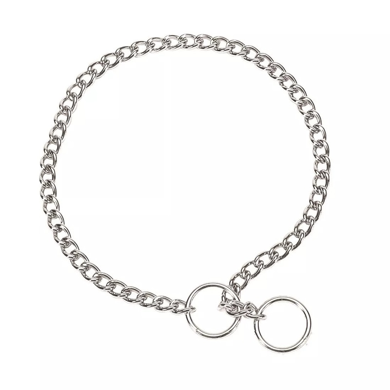 Titan Fine Chain Training Dog Collar 16 in