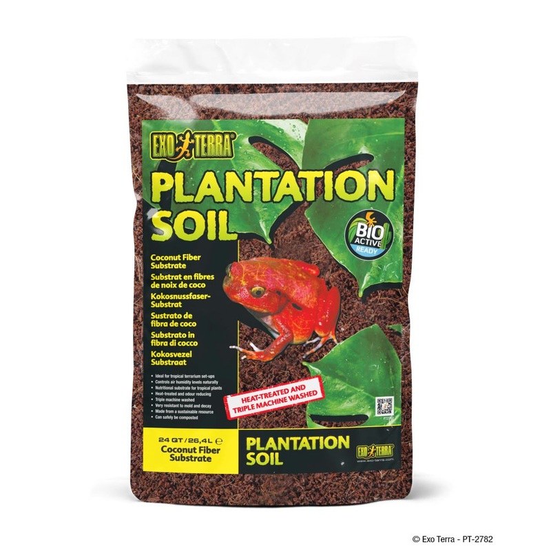 Exo Terra Plantation Soil – Bag 4qt/4.4L
