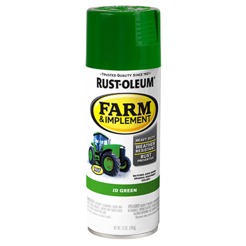 Rust-Oleum Specialty Farm & Implement Gloss Spray Paint 12 oz JD Green