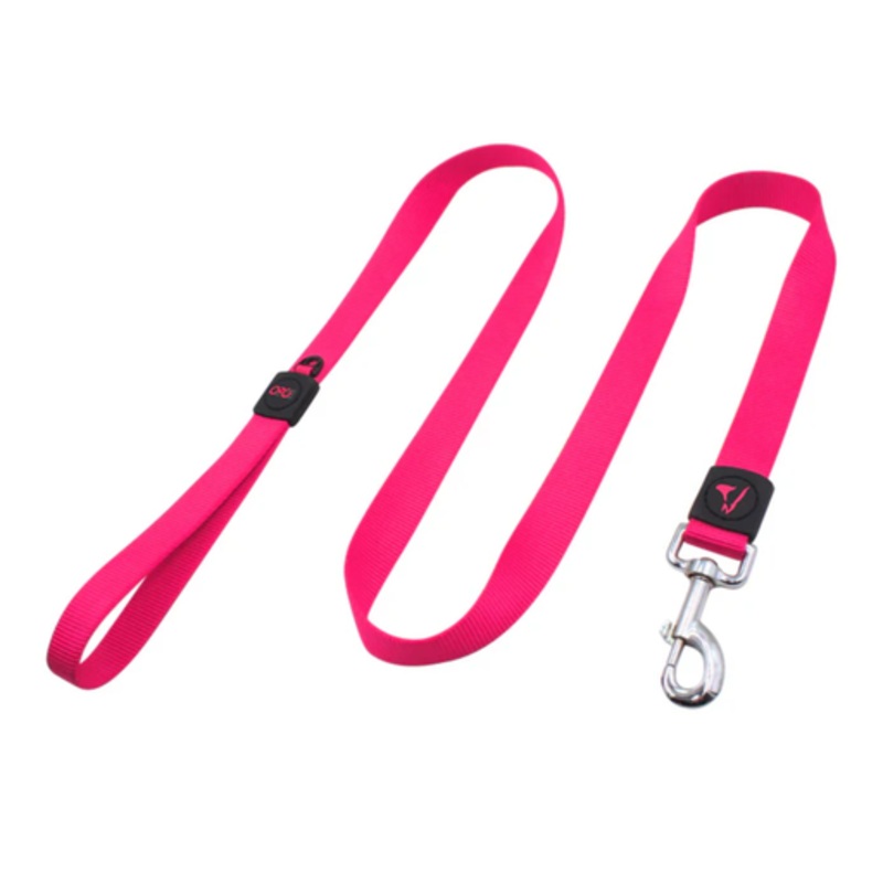 DOCO Signature Nylon Leash – 6ft-2.0 x 180cm (M)-Pink