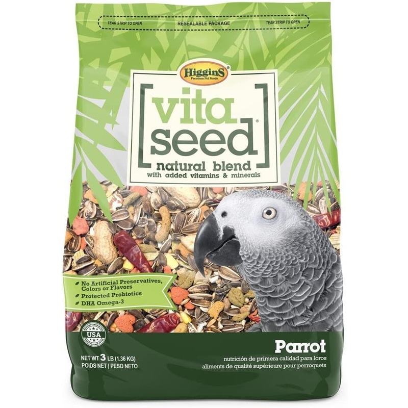 Higgins Vita Seed Natural Blend Parrot 3 lb.