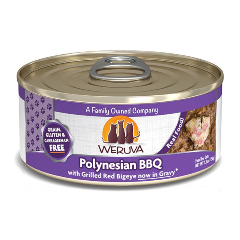 Polynesian BBQ With Grilled Red Big Eye Canned Grain-Free Cat Food 3 oz, case of 24