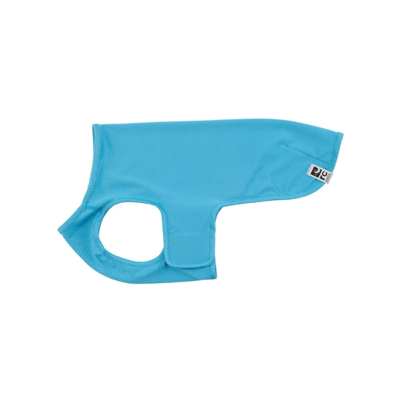 RC PETS Dog Zephyr Cooling Vest, Aqua, M, 17″/ 19″-26″