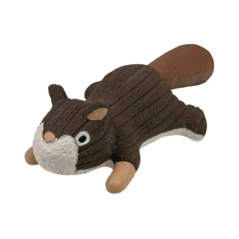Tall Tails Squirrel Latex Squeaker 9″ Dog Toy