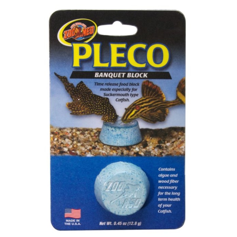 Zoo Med Pleco Banquet Block .45oz/12.8g