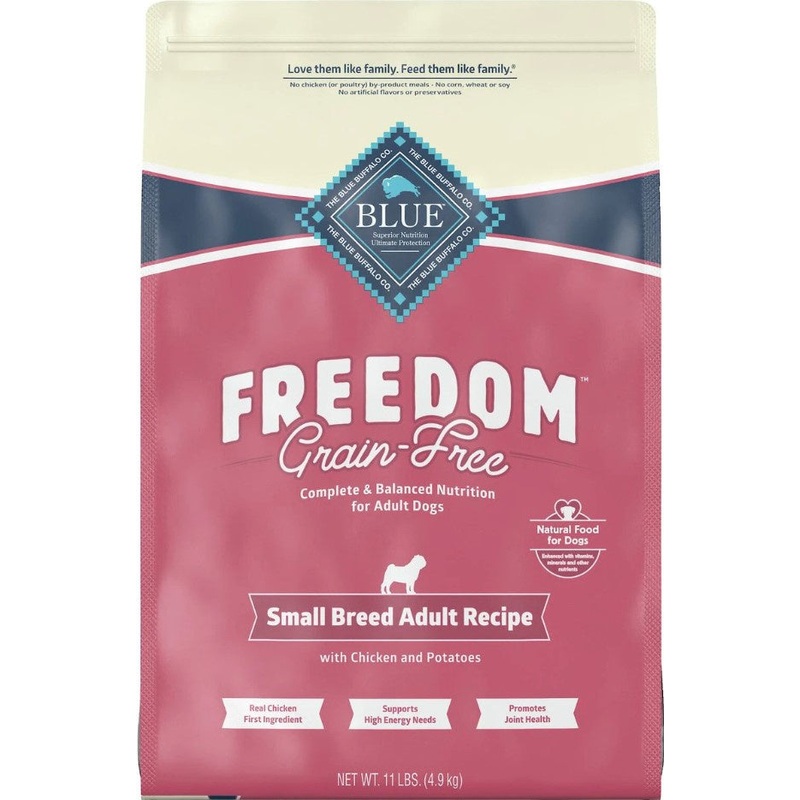 Blue Buffalo Freedom Grain-Free Small Breed Adult Chicken Recipe Dry Dog Food