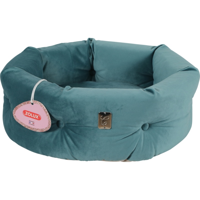 CHAMBORD CHESTERFIELD PET BED, 41CM – PEACOCK GREEN