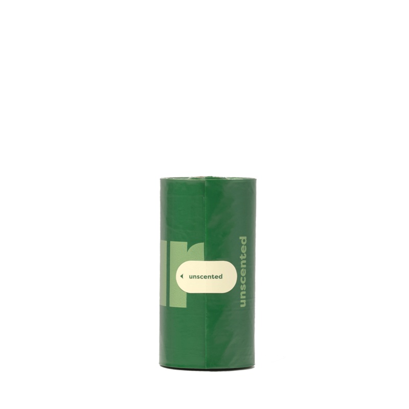 Earth Rated Poop Bags on Refill Rolls Single Roll/15 Ct – Unscented