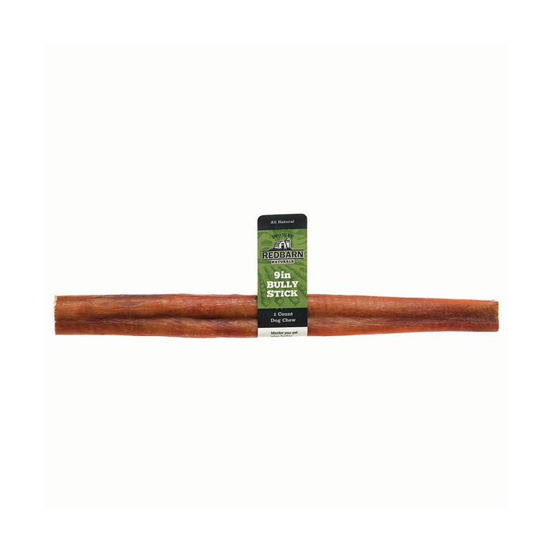 Redbarn Bully Stick Chewy Dog Treats 9 Inch