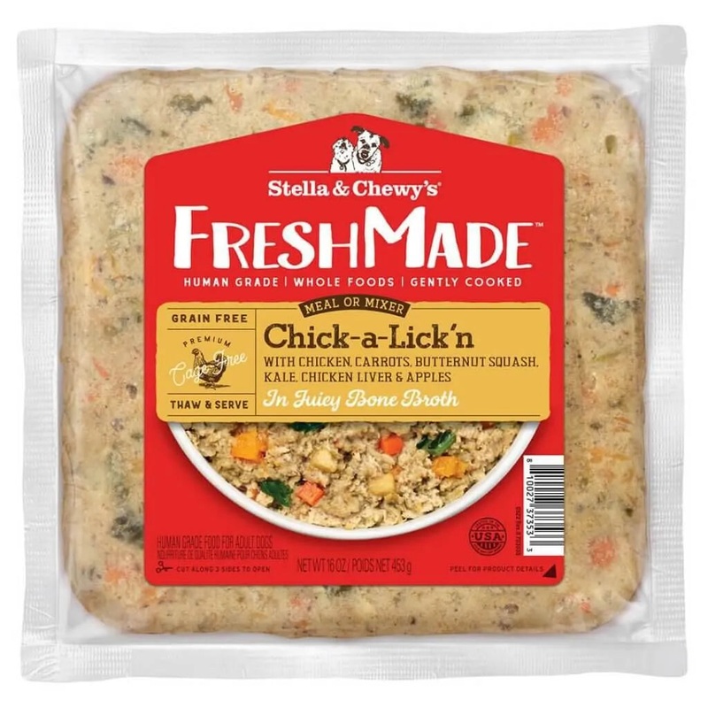 Stella & Chewy’s FreshMade Chick-a-Lick’n Gently Cooked Dog Food – 16oz