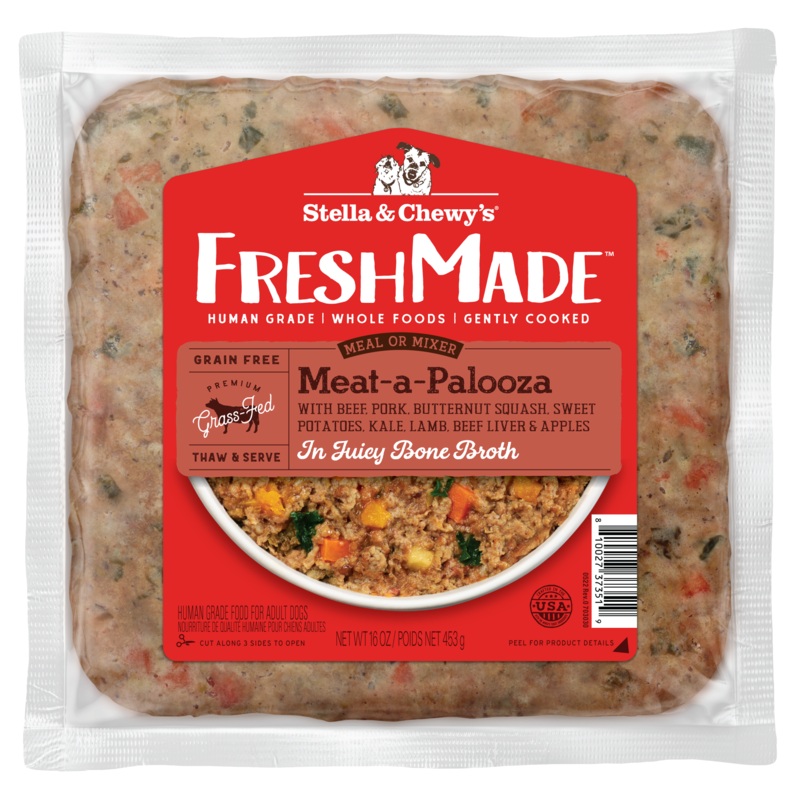 Stella & Chewy’s FreshMade Meat-a-Palooza Gently Cooked Dog Food