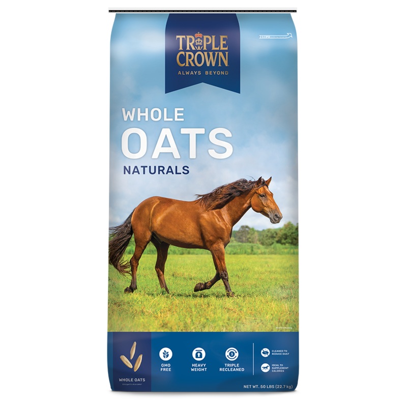 Triple Crown Naturals Whole Oats- 50lb
