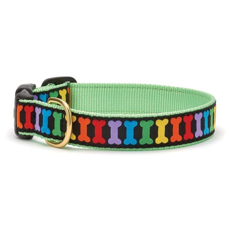 Up Country Rainbones Dog Collar Medium 12″-18