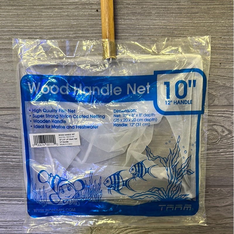Wood Handle Net 10″