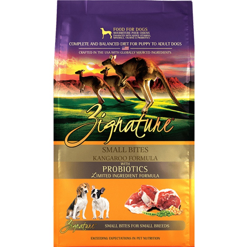 Zignature Kangaroo Small Bites 4lb