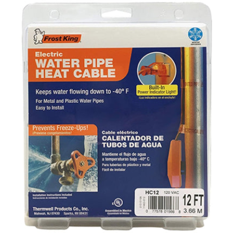 12FT HEAT TP W/THERMOSTAT
