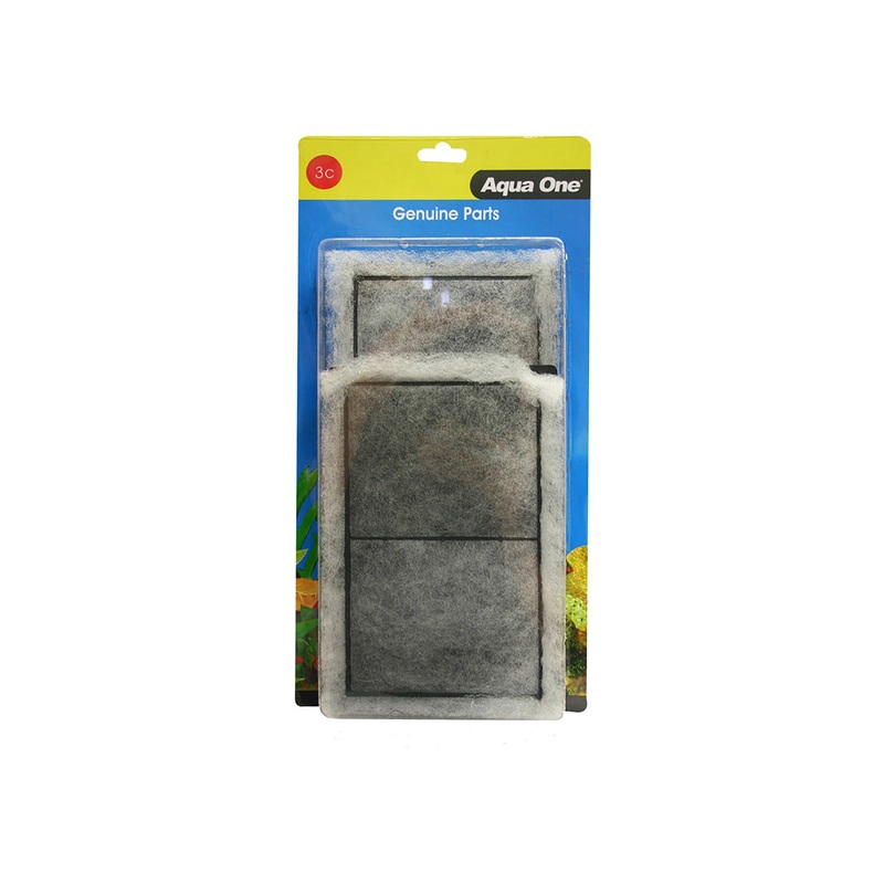 Aqua One Carbon Cartridge 3C for AquaStyle 620 2pk