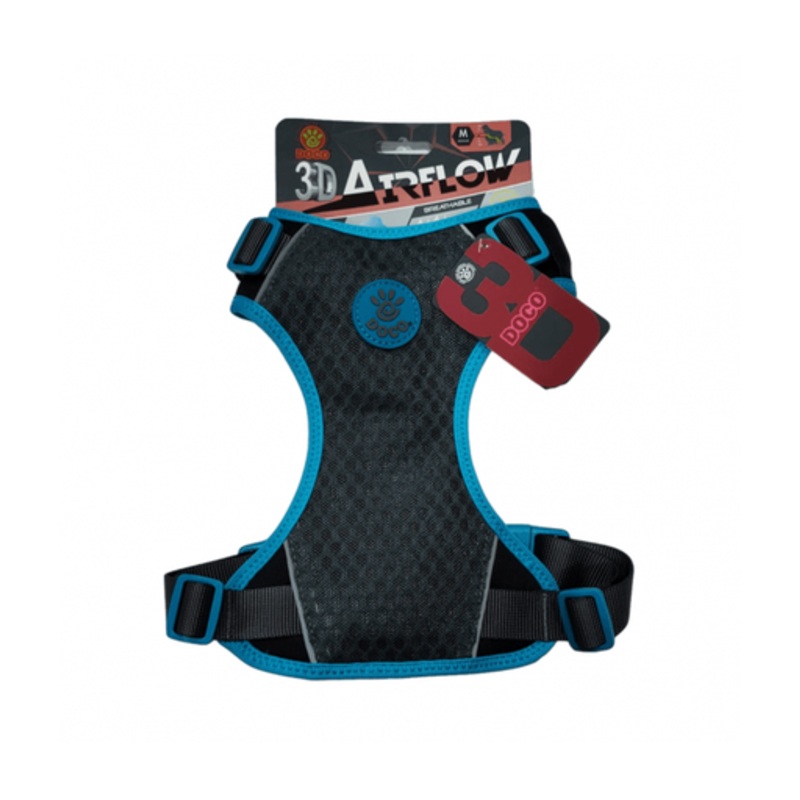 DOCO Super Comfortable 3D Foam Harness (DCA313)[Color – Grey, Size – M]