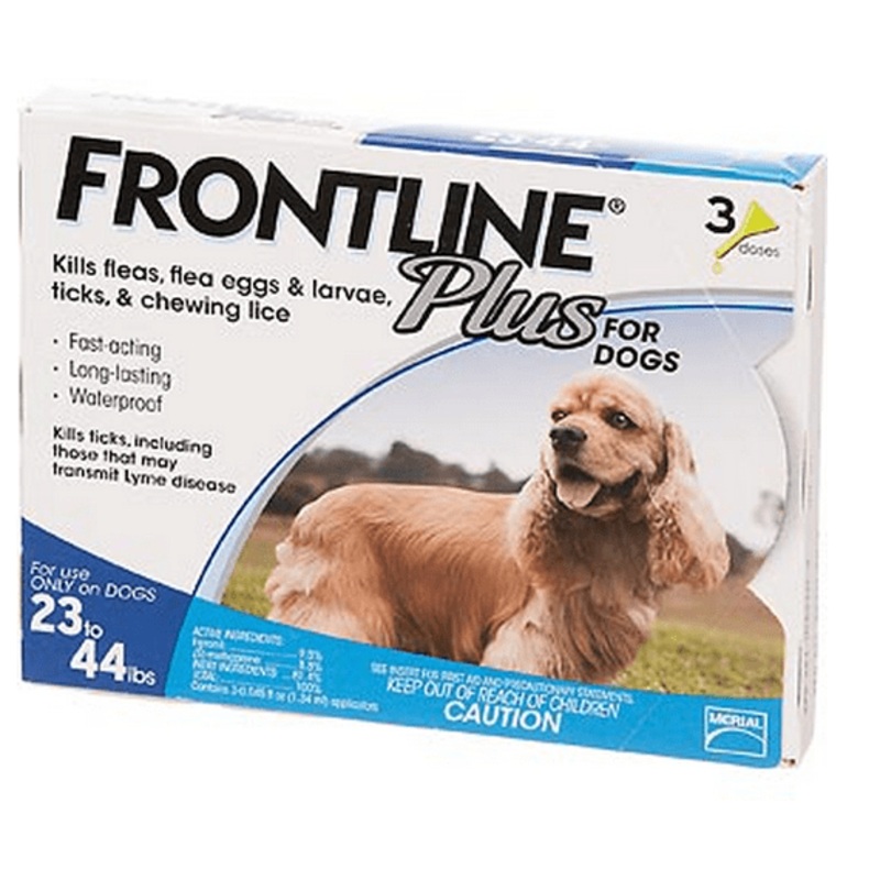 Frontline Plus for Medium Dogs 23-44 lb