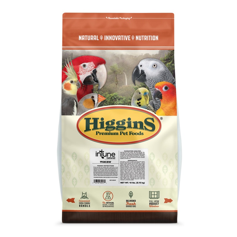 Higgins inTune Natural Macaw 18 lb