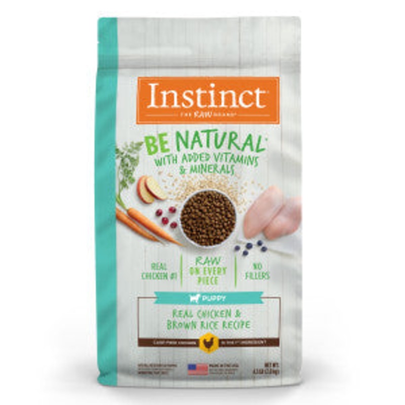 Instinct Be Natural Puppy Chicken & Brown Rice Dry Dog Food 4.5-lb