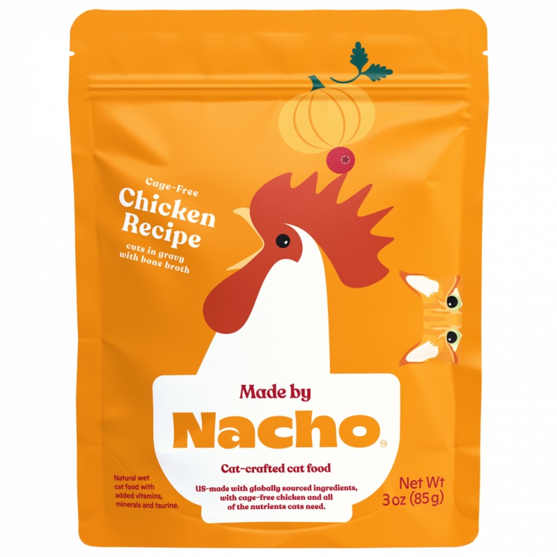 Made By Nacho Cage-Free Chicken Recipe Cuts In Gravy With Bone Broth