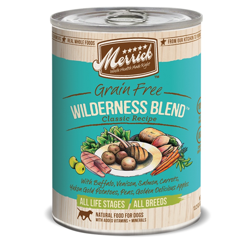 Merrick Wilderness Blend Wet Dog Food 12.7-oz. Can