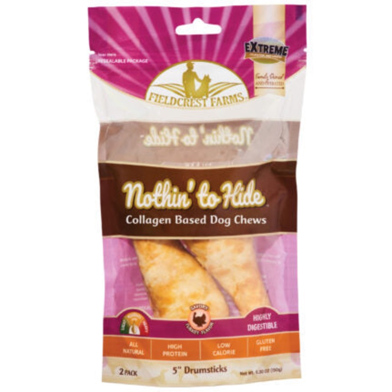 Nothin To Hide Drumstick Turkey Dog Treats
