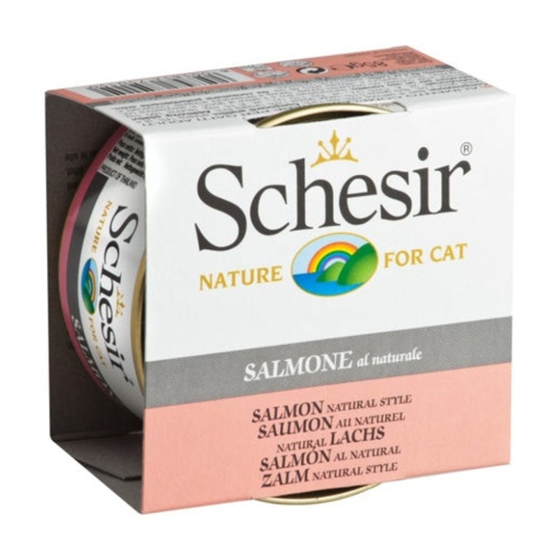 Schesir Cat Wet Food-Salmon Natural Style[Weight – 85g]