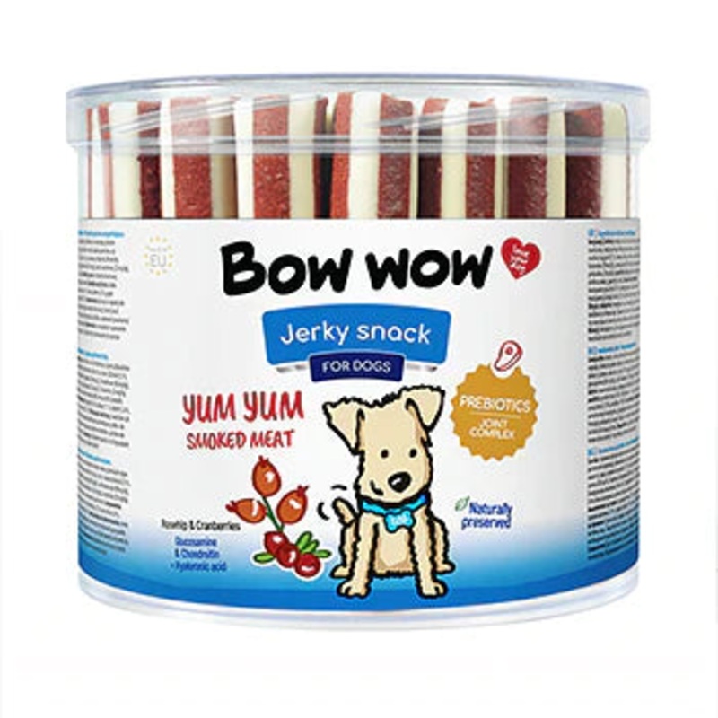 Bow Wow Yum Yums Smoked Meat 40g – Single